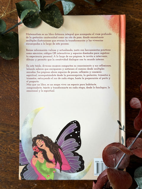 Matemorfosis: Libro-bitácora de embarazo, parto y posparto
